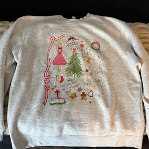 Kristen Jones Christmas sweatshirt